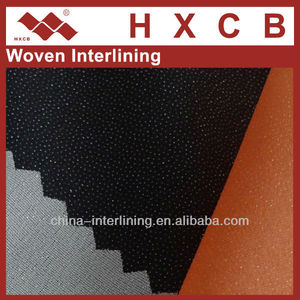 (3410) Polyester dệt vải sản phẩm phổ biến cho phù hợp với nam giới đồng bằng dệt nóng chảy <span class=keywords><strong>interlining</strong></span> - Product Image 5