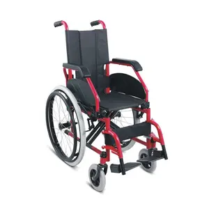 小児子供安い手動車椅子鋼折りたたみ子供車椅子リハビリテーション治療用品74 × 33 × 91センチメートルTSW909P-31