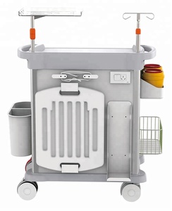 Mt Medische Italië Nieuw Design Ziekenhuis Medische Emergency Crash Anesthesie Trolley Winkelwagen Prijs - Product Image 4