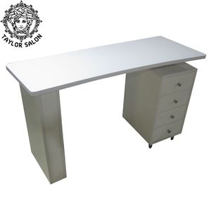 Table de manucure design moderne, bureau de vernis à ongles, table de station à ongles pour meubles de salon de manucure