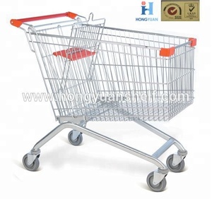 <span class=keywords><strong>Carrefour</strong></span> de carrito de compras de cuatro ruedas de carro de compras carro - Product Image 5
