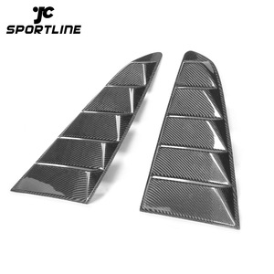 Carbon Fiber Exterior Accessories Rear <strong>Window</strong> <strong>Vents</strong> for Ford Mustang GT Coupe 2-Door 15-17 - Product Image 5