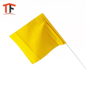 Bendera Irigasi Penanda 4X5 Kustom dengan Staf Plastik - Product Image 3