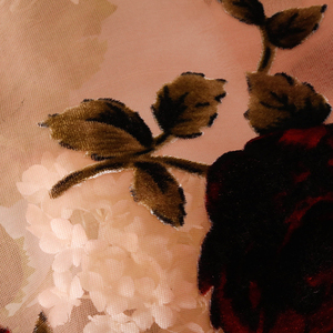 Wholesale 80Rayon 20nylon Floral Printed <strong>Burnout</strong> <strong>Fabrics</strong> Custom Design <strong>Burnout</strong> Velvet <strong>Mesh</strong> <strong>Fabric</strong> - Product Image 3