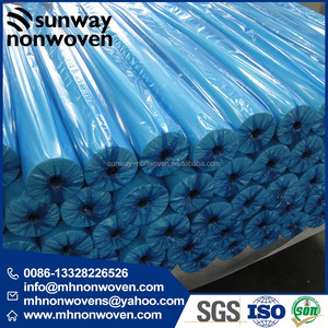 May vật liệu không dệt <span class=keywords><strong>interlining</strong></span> 2016f liên kết hóa học 100% polyester dính interfacing vải - Product Image 5