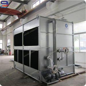 Su soğutmalı GHM-380 sistemi için vida soğutucu kapalı devre çapraz akış soğutma kulesi - Product Image 2