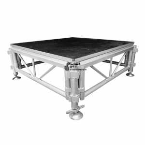 Plataforma de Escenario de Aluminio para Bodas, Económica, Ajustable, de 4x4, Tipo Pasarela, para Coro, Pequeña, Inteligente, Tipo Serpiente, Decente - Product Image 1
