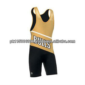 Trajes de Lucha Sublimados con Nombre Personalizado | |   Corte Automatizado de Números y Diseños - Product Image 1