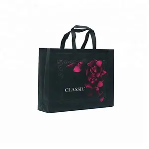 Experienced factory producing First-class quality for custom black laminated pp woven bag