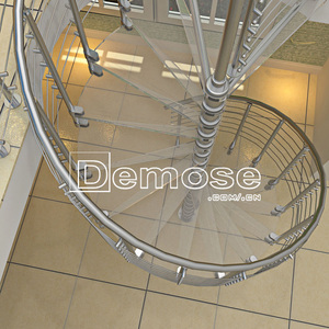 Escalera interior de hierro forjado, barandilla, piezas de escalera, <span class=keywords><strong>escaleras</strong></span> de construcción - Product Image 1