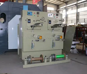 CNRM Haidai 2"4"6"10" plastic pp pe cotton sisal jute yarn winding machine/yarn rewinding machine