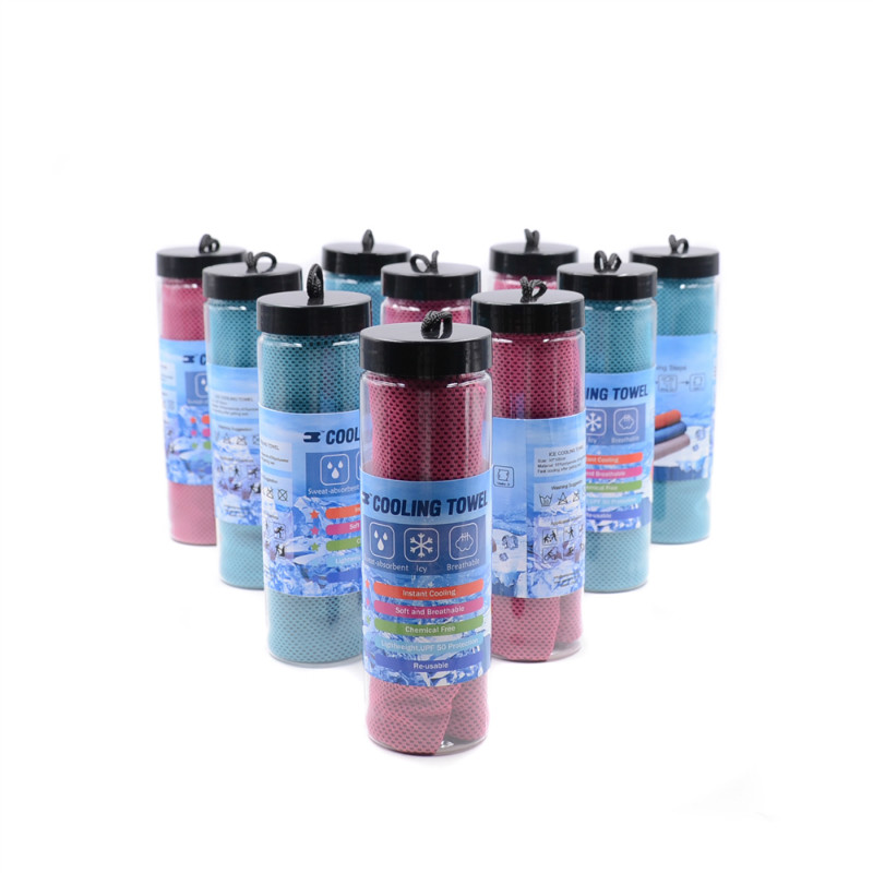 Пластиковые упаковки Миссия Endura влажные Прохладный лед полотенце для спортсменов