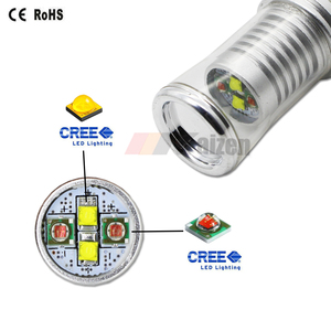 Công Suất cao 7443 7444 T20 Switchback Trắng Amber LED Bóng Đèn w/Phản Xạ Gương Thiết Kế cho Phía Trước xe Lần Lượt Tín Hiệu đèn - Product Image 4