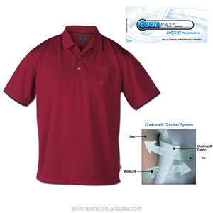 Polo rojo informal para hombre, ropa fresca max Golf, venta al por mayor, OEM - Product Image 2