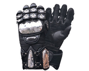 Guantes de cuero genuino para motorista, de cuero de vaca, suave, talla S a 3XL - Product Image 2