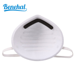 Benestal <span class=keywords><strong>N95</strong></span> كوب قناع مقاوم للغبار يمكن التخلص منه قطن بنمط مسطح مع صمام قناع مقاوم للغبار - Product Image 3