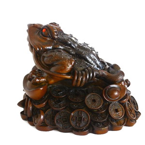 6英寸大小的风水动物钱蟾蜍 - Product Image 3