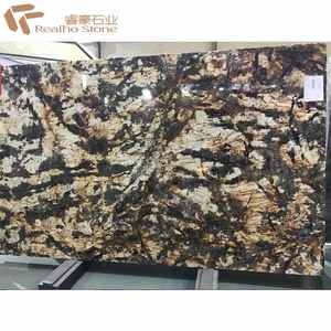 ธรรมชาติสีดำ/สีเทา/สีเขียว <span class=keywords><strong>Exotic</strong></span> แกรนิต Quartzite แผ่น - Product Image 4
