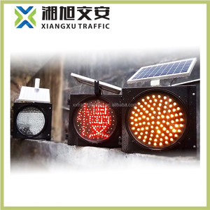 Medio ambiente con energía solar <span class=keywords><strong>intermitente</strong></span> ámbar llevó la luz de advertencia de tráfico/emergencia semáforo - Product Image 1