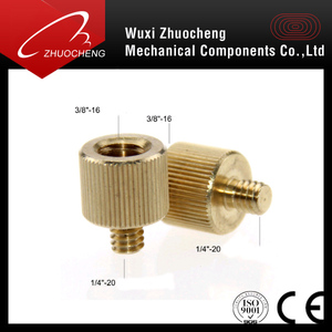 <span class=keywords><strong>Tornillo</strong></span> de latón de rosca fina para cámara, adaptador de conversión moleteado de <span class=keywords><strong>1</strong></span>/<span class=keywords><strong>4</strong></span>" a 3/8" para cámara - Product Image 2