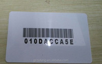 De alta velocidad de inyección de tinta UV impresora de código PIN y de código de barras y tarjeta de identificación