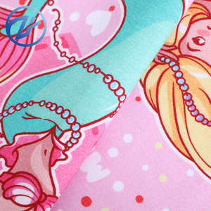 Tùy Chỉnh Vải 95 Cotton 5 Lycra 250gsm Kỹ Thuật Số In Vải Cắt Dịch Vụ - Product Image 4