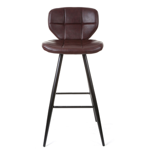 โรงงานขายเก้าอี้ Pu หนังโลหะเก้าอี้บาร์สูงเบาะผู้ใหญ่เก้าอี้สูง - Product Image 2
