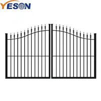 Стальные ворота и стальной забор YESON, железный забор