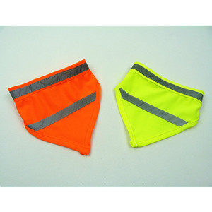 Écharpe pour chien en nylon personnalisée en gros <span class=keywords><strong>Bandana</strong></span> à motif solide néon réfléchissant haute visibilité pour l'été, l'hiver et le printemps - Product Image 3
