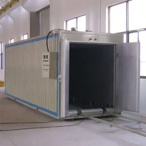 Cabine de sala de areia reciclável com sistema de reciclagem
