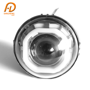6500 lumen 5 5 pulgadas ronda haz sellado 50 W diablo ojo Luz de señal de giro trasera de <span class=keywords><strong>la</strong></span> motocicleta - Product Image 4