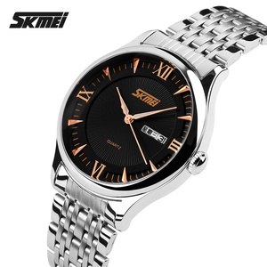 <span class=keywords><strong>Orologio</strong></span> da <span class=keywords><strong>Uomo</strong></span> in Acciaio Inossidabile con Movimento al Quarzo Giapponese Goldlis, Impermeabile 3ATM di Skmei - Product Image 2