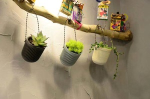 2019 Plastic Bloempotten Kleine Opknoping Mini Bloempot Plastic Tuin Voor Promotie - Product Image 4