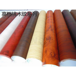 สติกเกอร์ไวนิลแบบมีกาวในตัวสำหรับรถยนต์ขนาด1.22*50ม. แผ่นไม้พีวีซี - Product Image 3