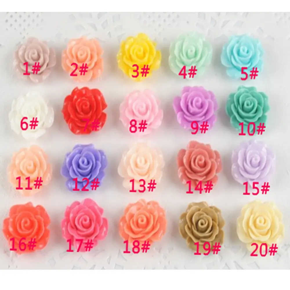 ホットセール!! New Arrival DIY Resin Rose FlowerためJewelry Decoration