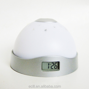EMAF-reloj despertador de estrella para niños, proyector de proyección de mesa, hermoso cambio de color