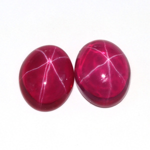 Pietre preziose cabochon ovali/Zaffiro stellato <span class=keywords><strong>Rubino</strong></span> - Product Image 4