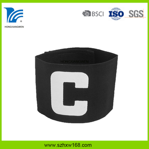 Venta wholesale colorful logo custom cheap soccer/soccer captain armband - Product Image 2