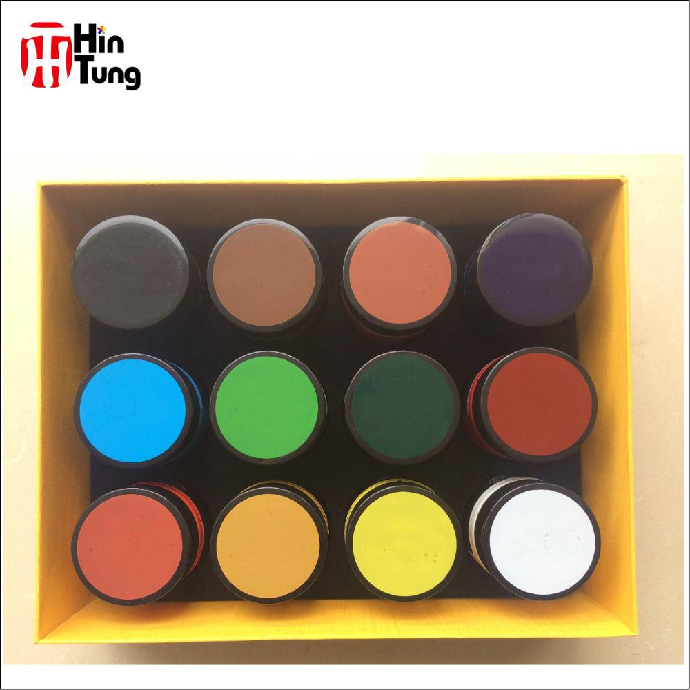 Набор нетоксичных стандартных банок для акриловой краски 100 мл