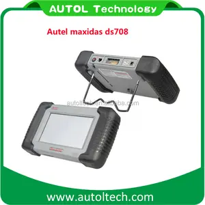 أعلى جودة المستوى الأصلي autel maxidas ds708 النسخة الاسبانية + الانجليزية لاسلكي ماسحة دعم