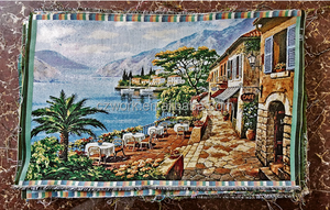 100*180cm <strong>Modern</strong> Custom Pattern High Quality Art Painting <strong>Gobelin</strong> Fabric <strong>Tapestry</strong> - Product Image 6