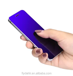 ULCOOL V36 Phone With Super Mini Ultrathin Card Metal Body BT Dialer Anti-lost FM MP3 Dual SIM Card Mini Phone