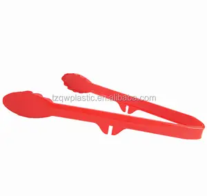 China supplier Plastic food serving ice tongs,cake tongs with Hook