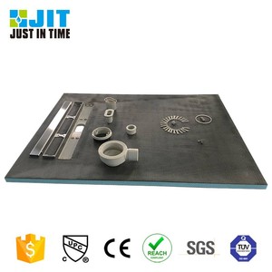Linear Basah Kamar Tahan Air <span class=keywords><strong>Shower</strong></span> <span class=keywords><strong>Tray</strong></span> Kit dengan Ruang Basah Limbah