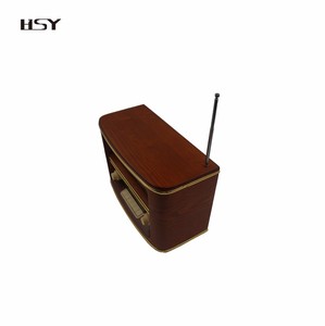 Réveil avec lecteur audio en bois, modèle <span class=keywords><strong>ancien</strong></span>, USB / BT - Product Image 4