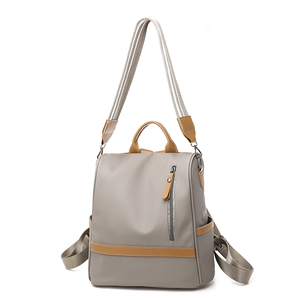 Zaino Scolastico alla Moda per Ragazze, Stile Universitario Multifunzionale, Zaino Casual da <span class=keywords><strong>Donna</strong></span> in Nylon, Mini Zaino Firmato - Product Image 4