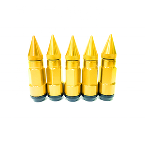 Nuevo estilo, sintonizador Triple, rueda <span class=keywords><strong>de</strong></span> acero, tuerca puntiaguda, tuerca <span class=keywords><strong>de</strong></span> carreras, <span class=keywords><strong>tornillo</strong></span> <span class=keywords><strong>de</strong></span> rueda cromado - Product Image 4