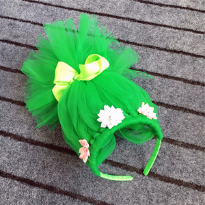 New Children Girls <strong>Trolls</strong> Wigs <strong>Headband</strong> for Party