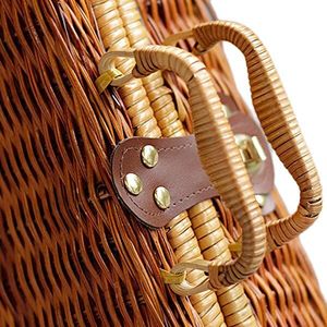 Túi Tre Mùa Hè Nữ Tote Thiết Kế Sang Trọng Ví Túi Xách Du Lịch - Product Image 5