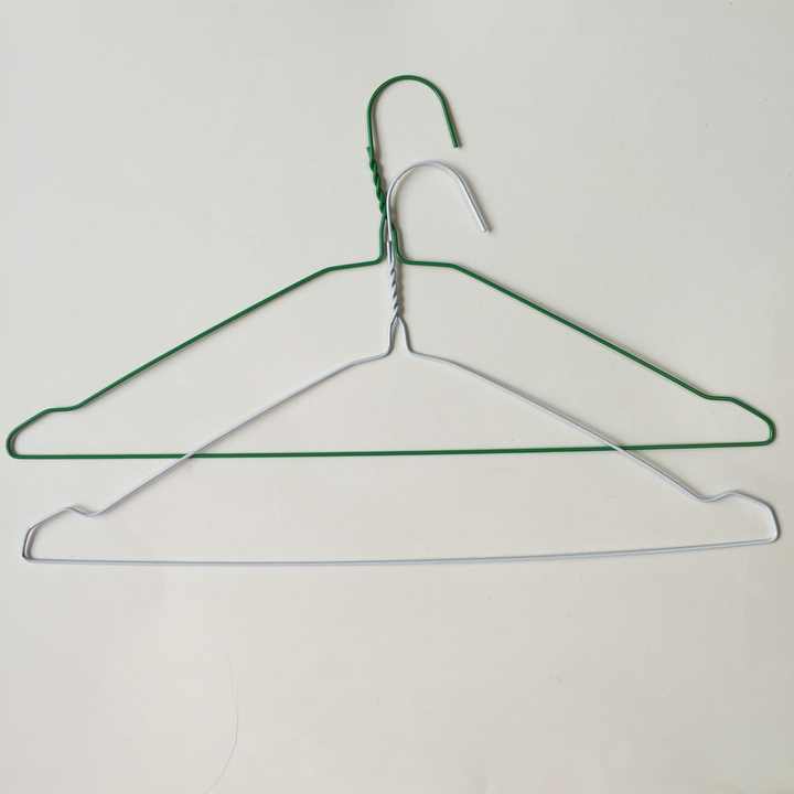 cheap plastic coated metal wire hanger